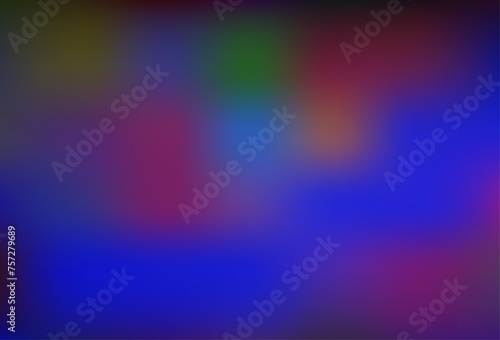 Dark Purple vector blurred and colored background.