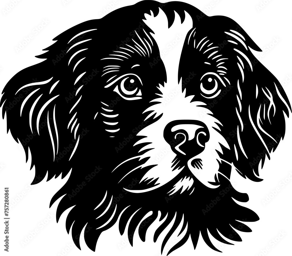 Terrier | Minimalist and Simple Silhouette - Vector illustration Terrier | Minimalist and Simple Silhouette - Vector illustration