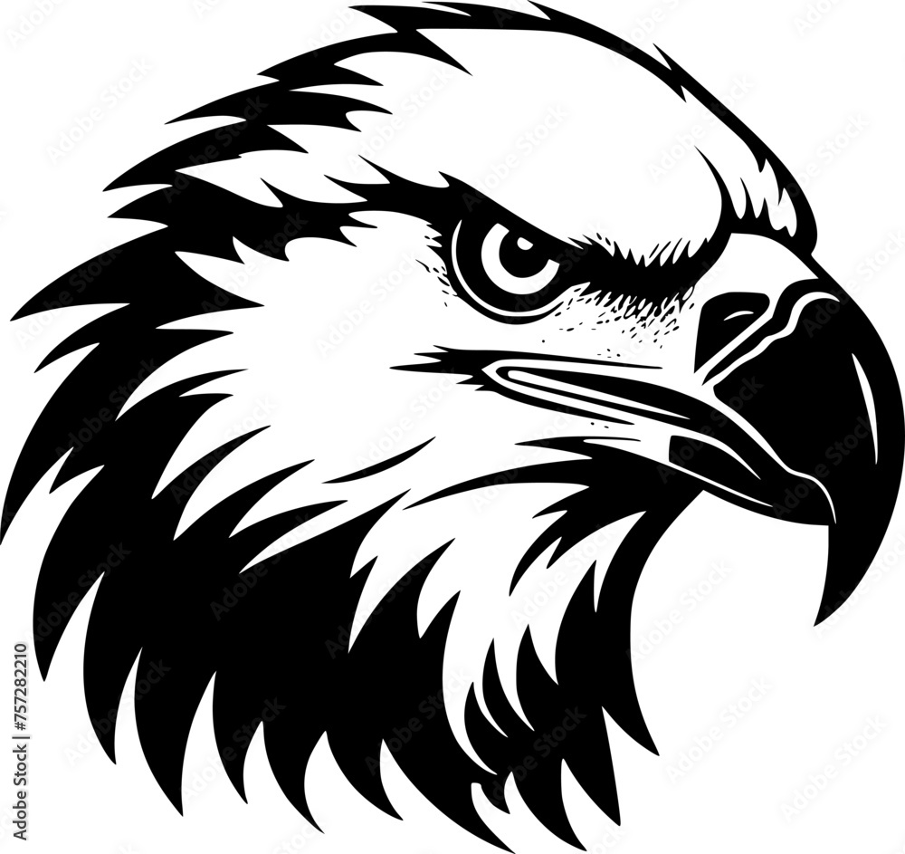 Eagle | Minimalist and Simple Silhouette - Vector illustration Eagle | Minimalist and Simple Silhouette - Vector illustration