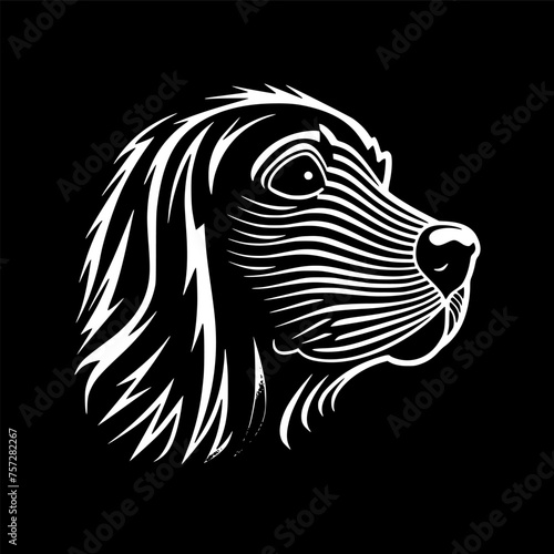 Wallpaper Mural Dog - Minimalist and Flat Logo - Vector illustration Torontodigital.ca