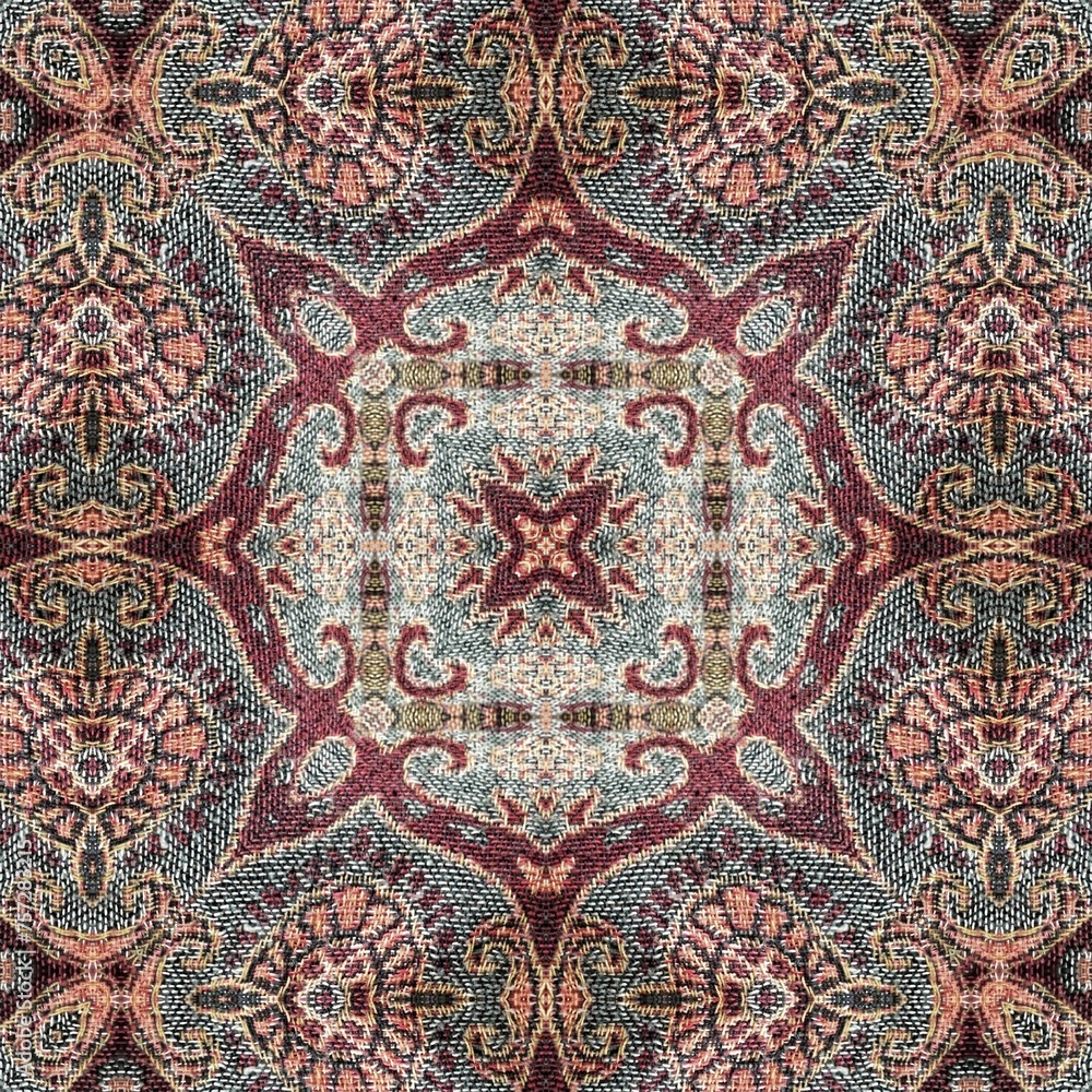 Print work for carpet, rug, tiles and flooring. Pattern design for the background. Turkish embroidery and batik concept Print work for carpet, rug, tiles and flooring. Pattern design for the background. Turkish embroidery and batik concept