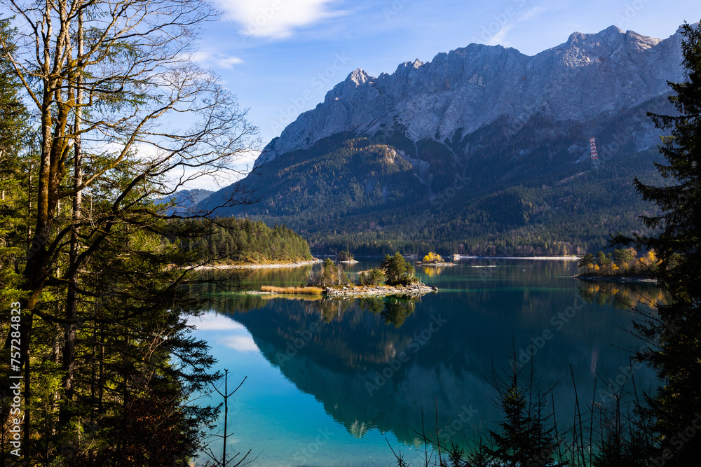 Fototapeta premium lake in the mountains