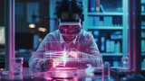 Holography technology supported by edge computing