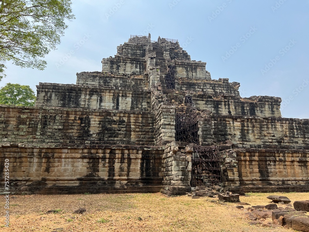 Koh ker temple in Cambodia 