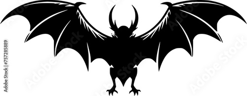 Bat - High Quality Vector Logo - Vector illustration ideal for T-shirt graphic