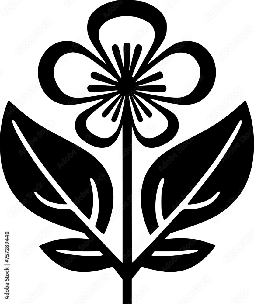 Flower | Minimalist and Simple Silhouette - Vector illustration Flower | Minimalist and Simple Silhouette - Vector illustration