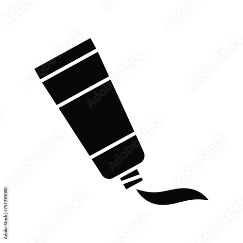 tooth paste icon vector design template simple and clean