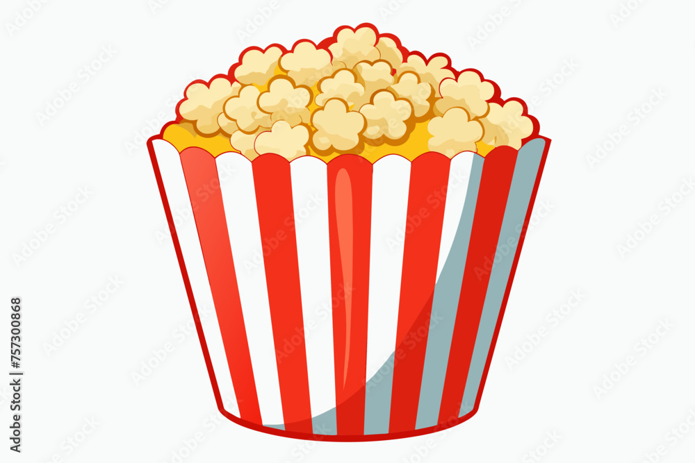 popcorn Vector art  illustration
