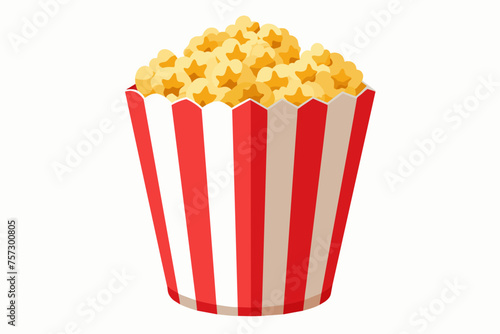 popcorn Vector art  illustration