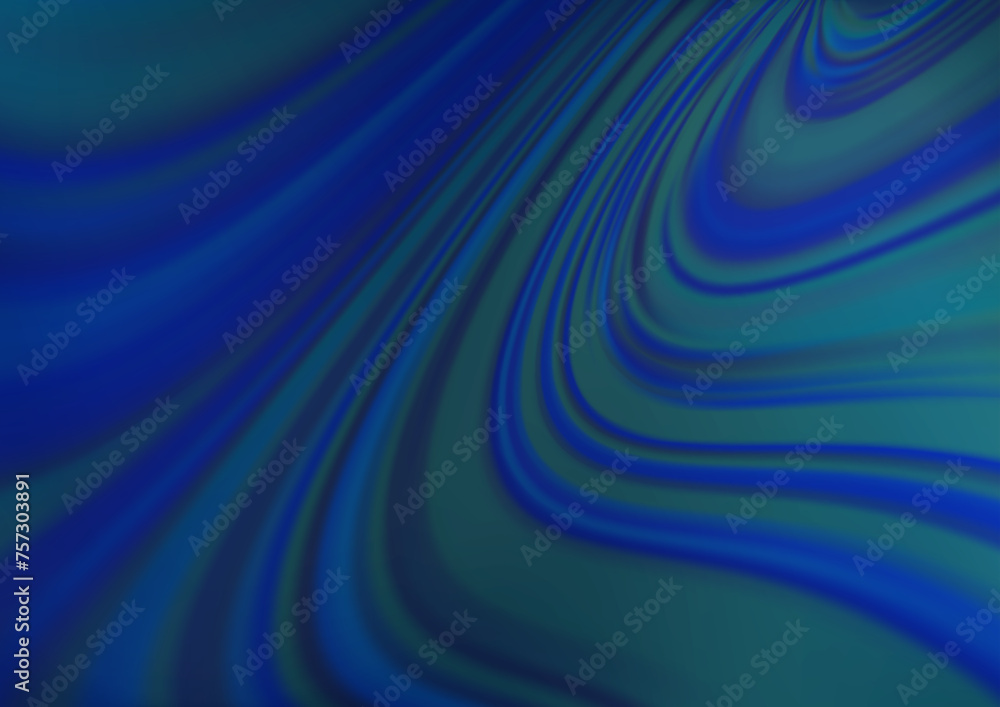 Fototapeta premium Dark BLUE vector blurred bright pattern.