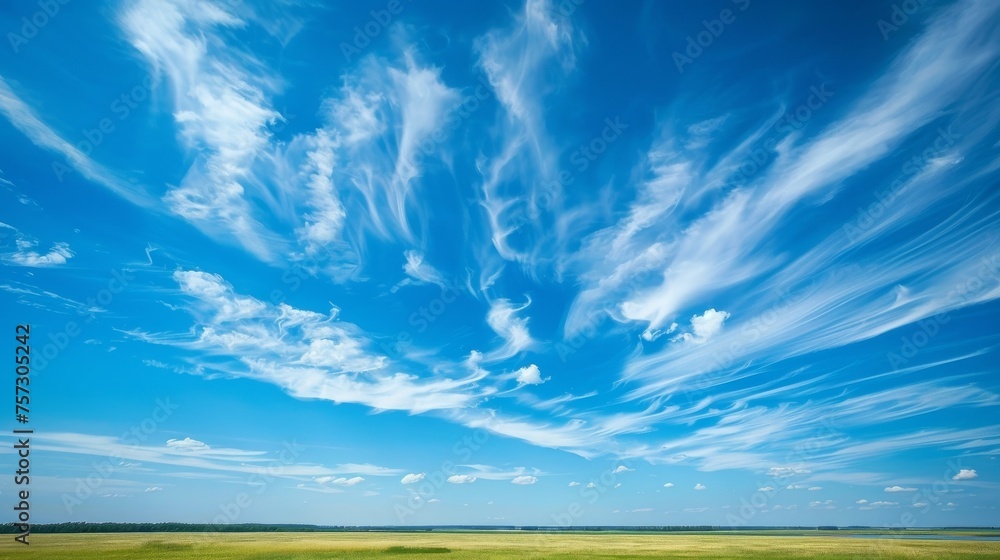 Tranquil Teal Skies: A Bright Summer Day with Fluffy Clouds and Clear Horizonม Nature's Beauty Teal Sky and Clear Blue Background in Spring Tranquil Teal Skies: A Bright Summer Day with Fluffy Clouds and Clear Horizonม Nature's Beauty Teal Sky and Clear Blue Background in Spring