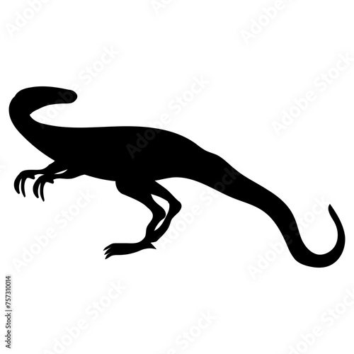 brachiosaur icon, simple vector design © rex