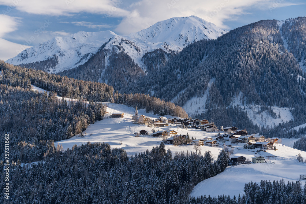 St. Oswald, Karnische Alpen, Pustertal, Osttirol, Österreich