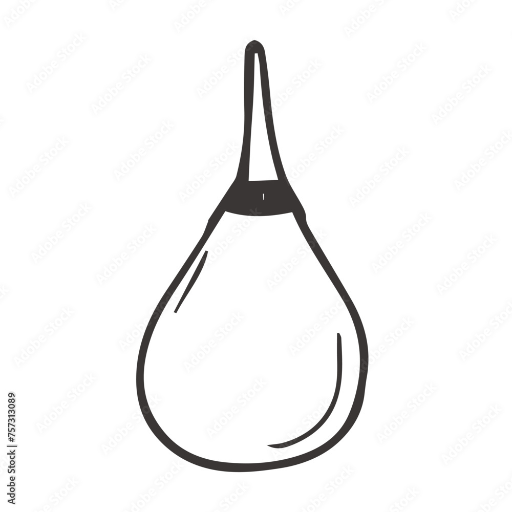 Doodle enema icon, douches, medical equipment, simple medical icon Doodle enema icon, douches, medical equipment, simple medical icon