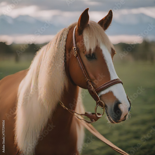 brown horse -Generative AI