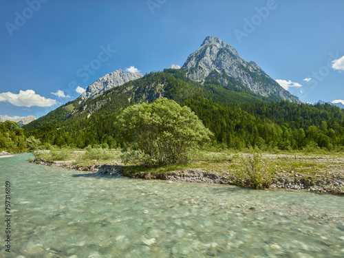 Rissbach, kleiner Falk, Risstal, Karwendel, Tirol, Österreich photo