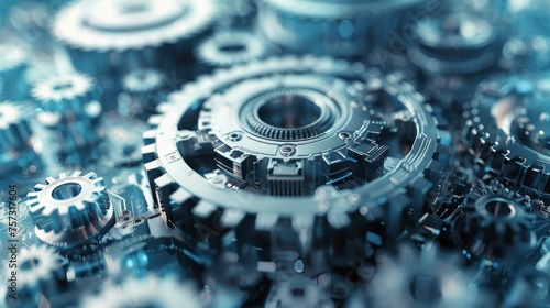 Close Up View of a Computer Circuit Board