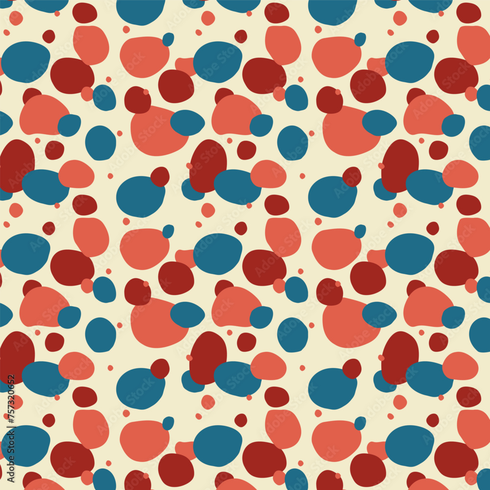 nice flat polka dot pattern design