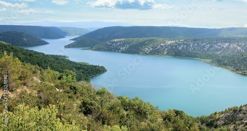 lake Visovac  national park Krka  Croatia