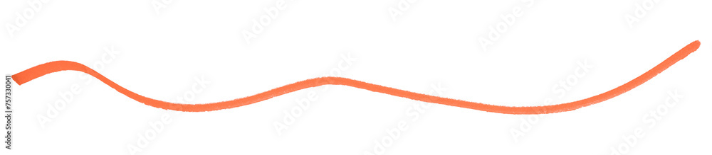 Orange stroke brush isolated on transparent background. Orange stroke brush isolated on transparent background.