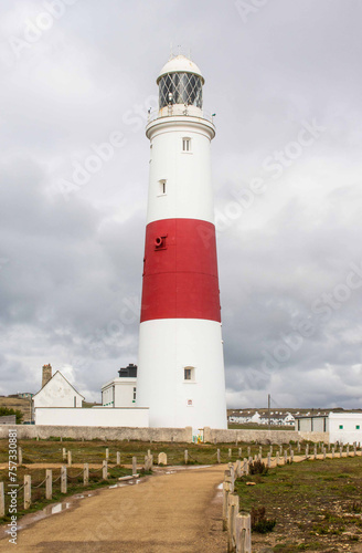 Wallpaper Mural Portland Bill Lighthouse on a cloudy day Torontodigital.ca