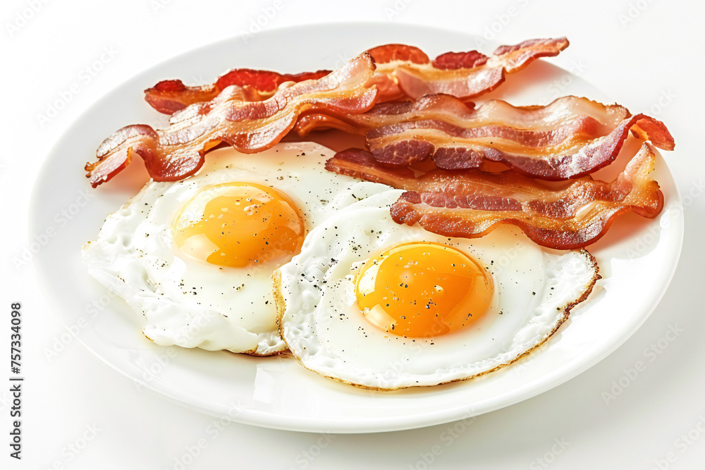 fried eggs and bacon fried eggs and bacon