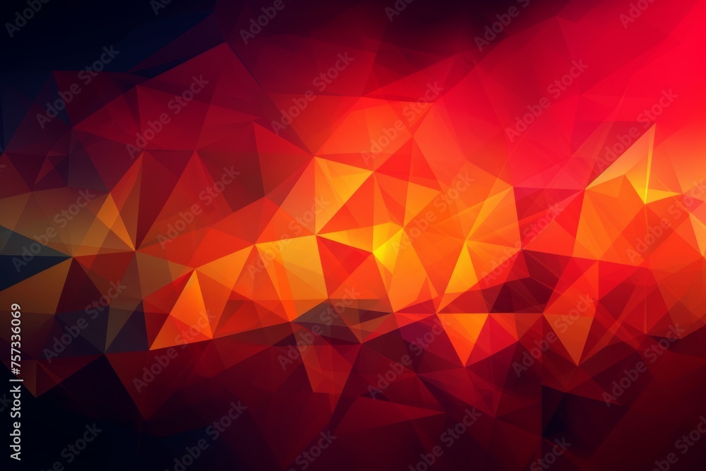 Yellow orange red geometric abstract background Yellow orange red geometric abstract background