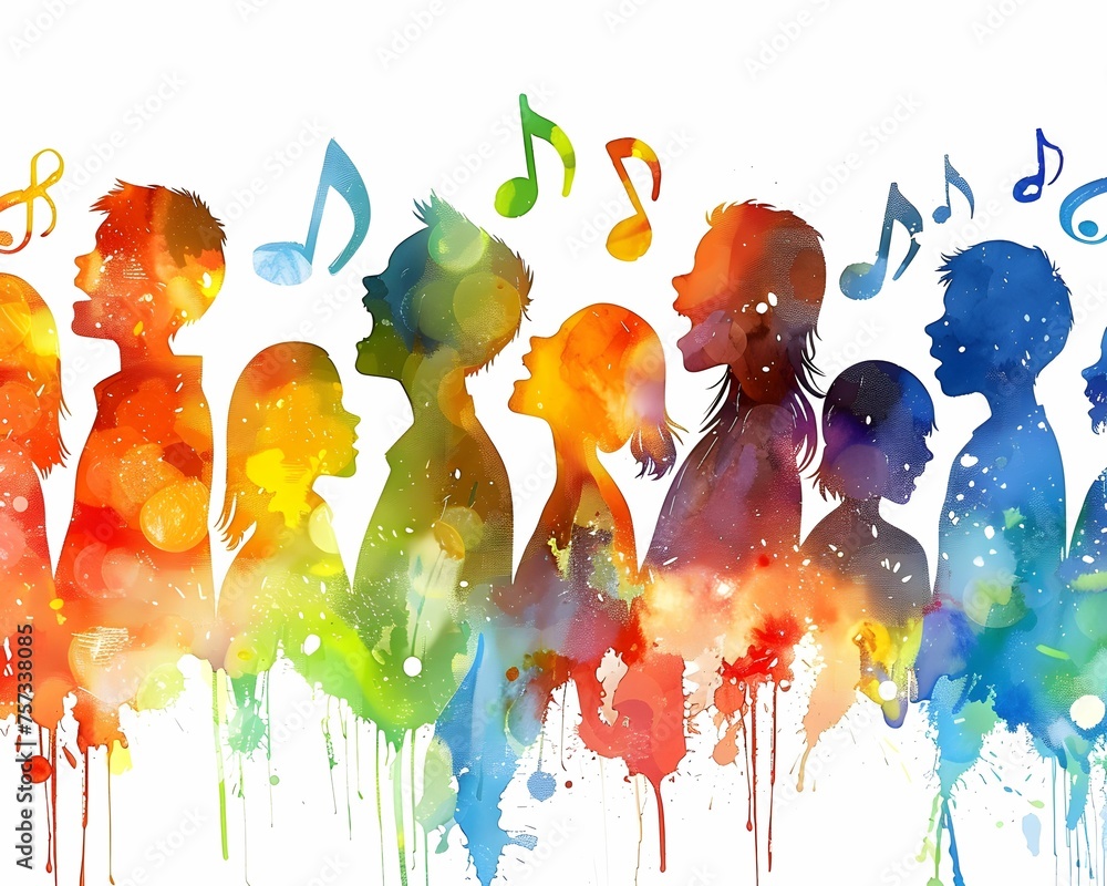 Birthday song voices merge