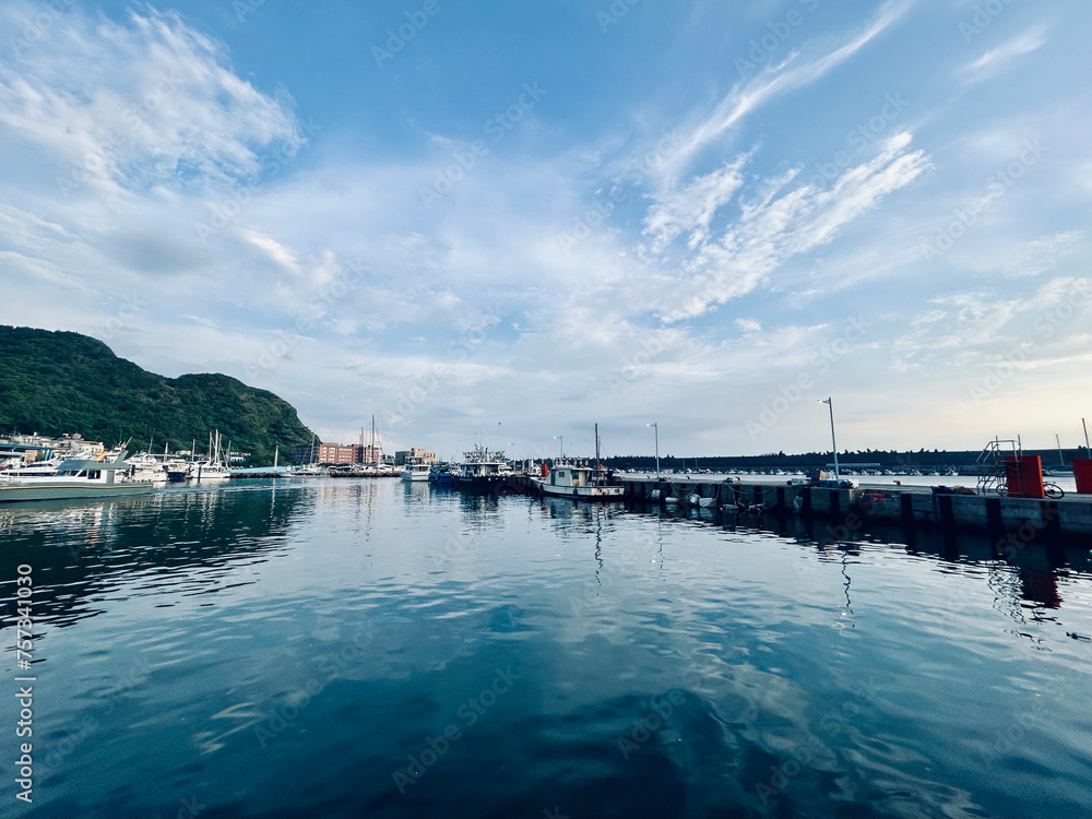 Fototapeta premium boats in the bay