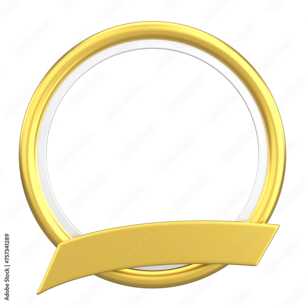Profile frame for social media. 3D illustration. Profile frame for social media. 3D illustration.