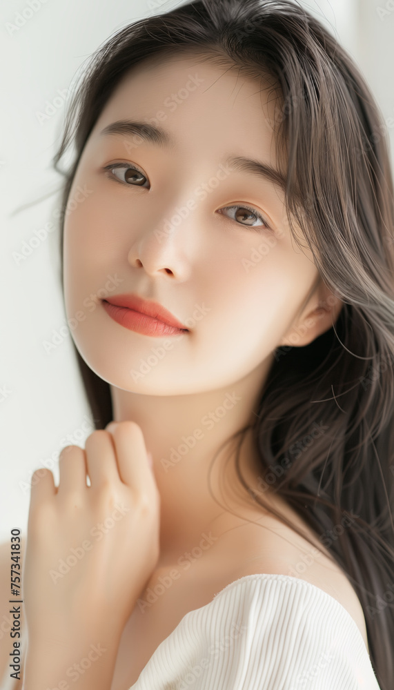 Beautiful asian womens faces faces for makeup face cosmetics advertising hi res Beautiful asian womens faces faces for makeup face cosmetics advertising hi res
