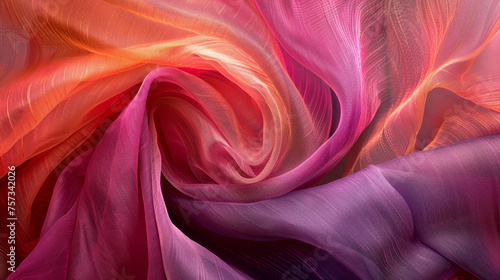 Abstract backgrounds dressed in fabric textures, femininity and sophistication concept