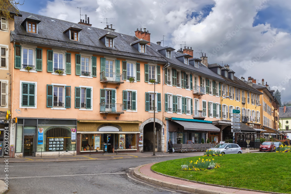 Street in Chambery, France