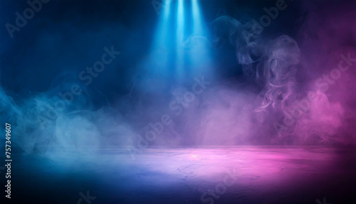 The dark stage shows empty dark blue purple pin background.