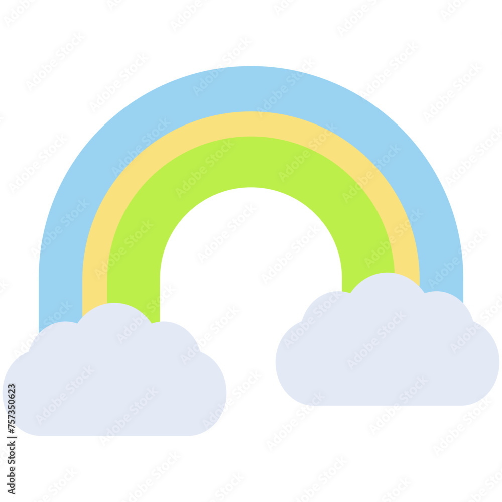 rainbow vector design .svg