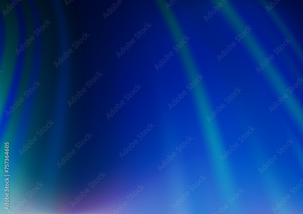 Light BLUE vector template with lava shapes. Light BLUE vector template with lava shapes.