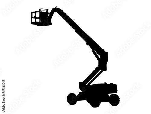 Lifter silhouette vector art white background