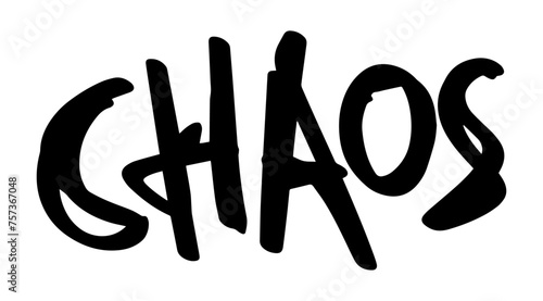 chaos text element