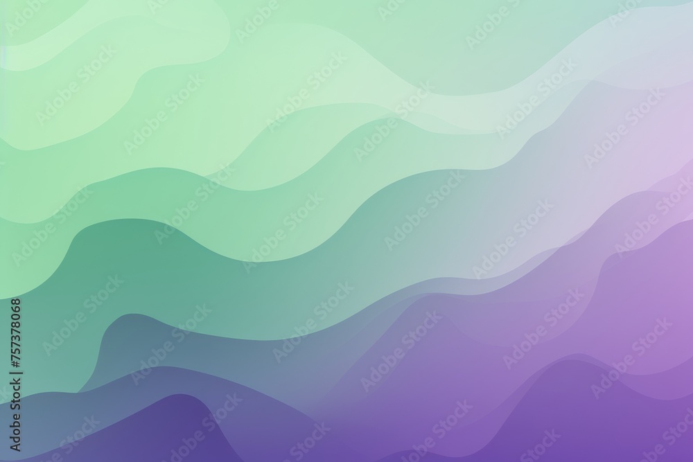 Vintage Lavender to Moss Green abstract fluid gradient design, curved wave in motion background for banner, wallpaper, poster, template, flier and cover