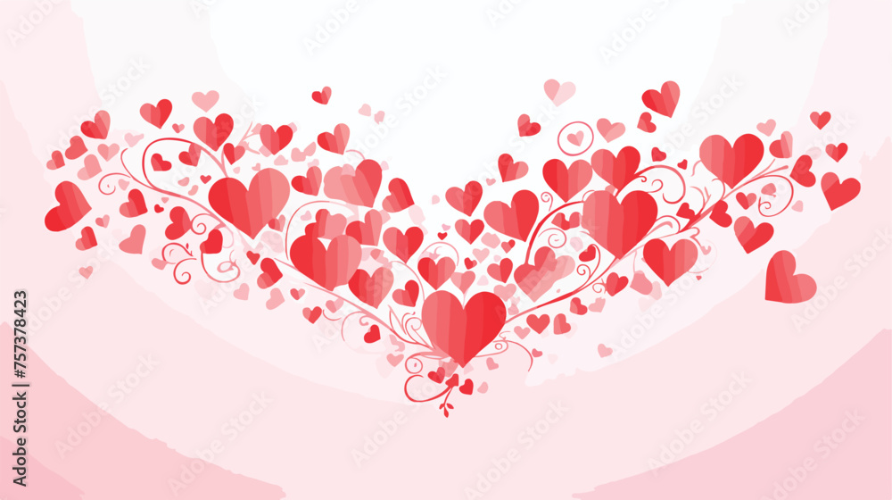 Valentines Day heart design