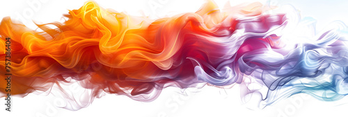 A dynamic display of abstract color smudges captured in motion.