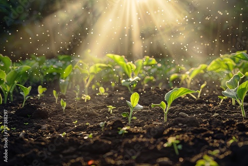 agriculture crops at the field