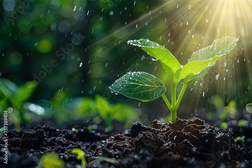 agriculture crops at the field