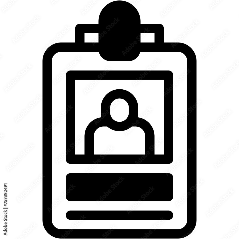 Id Card, Business, Pass, Identification, User, Identity Icon Id Card, Business, Pass, Identification, User, Identity Icon