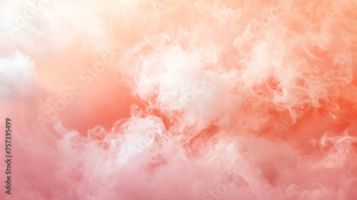 abstract peach smoke background