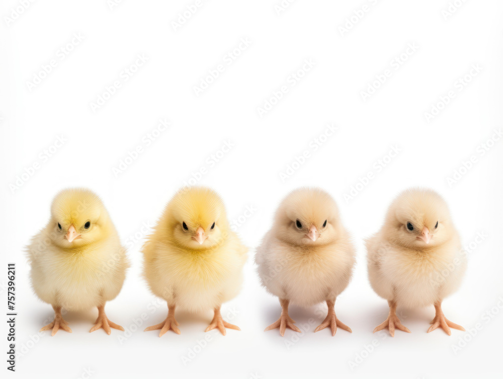 chick collection set isolated on transparent background, transparency image, removed background