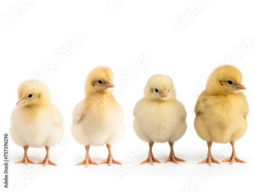 chick collection set isolated on transparent background, transparency image, removed background © transparentfritz