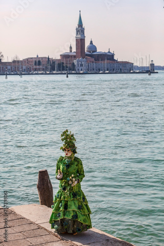Green Venetian Costume
