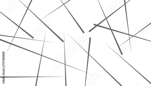 Random lines abstract background. Modern, minimal art like graphics. Vector illustration.