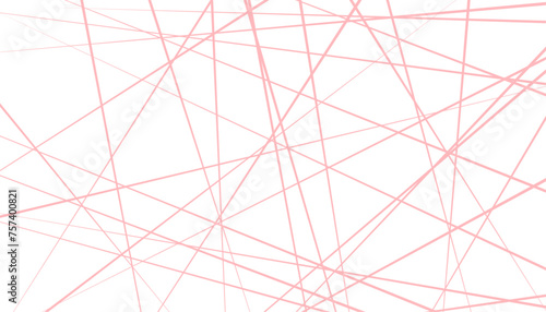 Random lines abstract background. Modern, minimal art like graphics. Vector illustration.